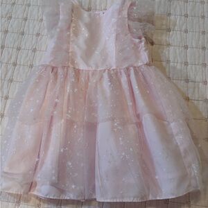 Pippa & Julie Pink Starry Kids Formal Dress